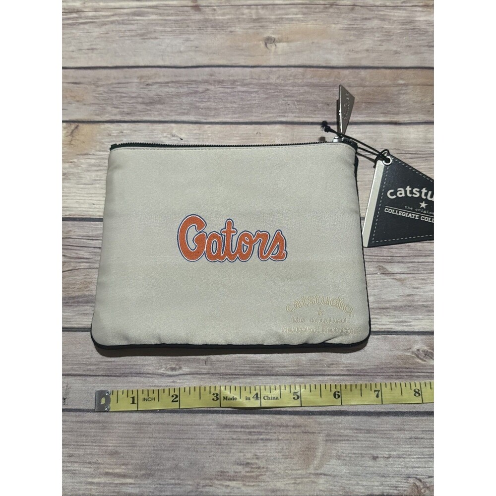 NEW Catstudio Collegiate Florida Gators SEC Zipper Pouch Travel Bag Wristlet - Picture 5 of 10